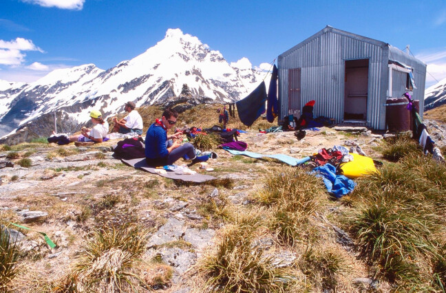 Freance Ridge Hut French Ridge Hut No. 3 (Lucas Trotter Memorial Hut) - Mount Aspiring ...